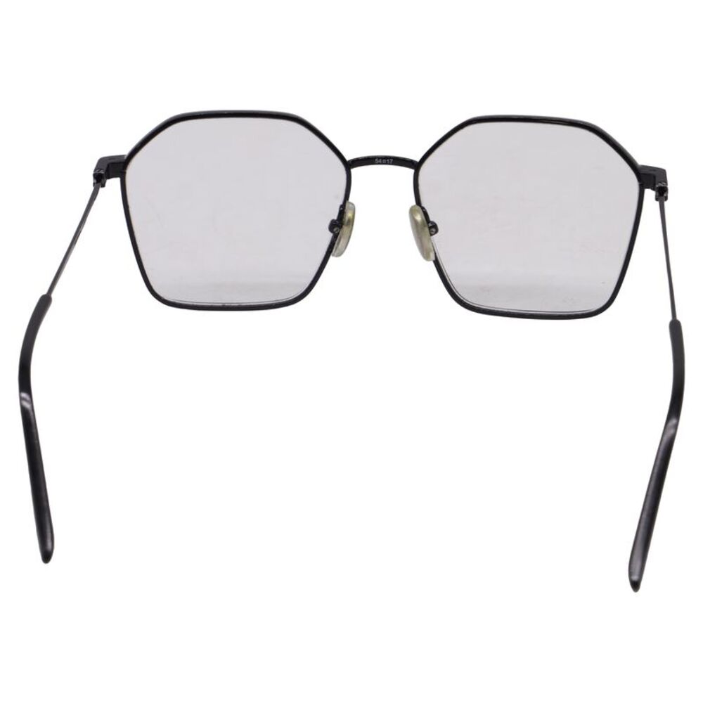 Balenciaga BB0198O Hexagon-Framed Eyeglasses in Black Metal - Picture 4 of 9